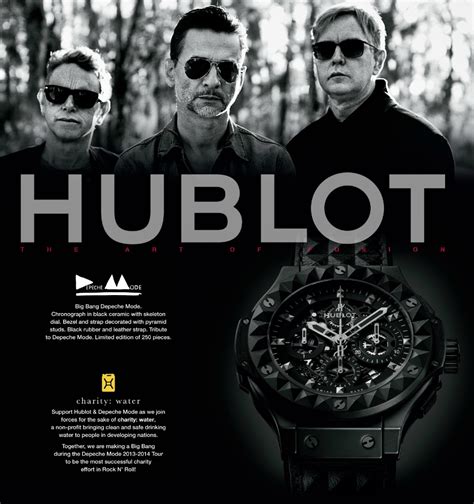 esquire Hublot watch Depeche Mode